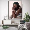 Hot Rapper Hip Hop Music Star Singer King Poster Von Wall Art Canvas Painting Prints Picture 15 - King Von Store