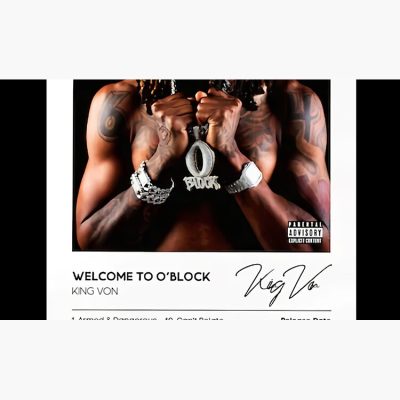 Welcom To O'Block Album Cover Poster Racerback Tank Top Mug Official King Von Merch