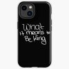 What It Means To Be King Typo Iphone Case Official King Von Merch