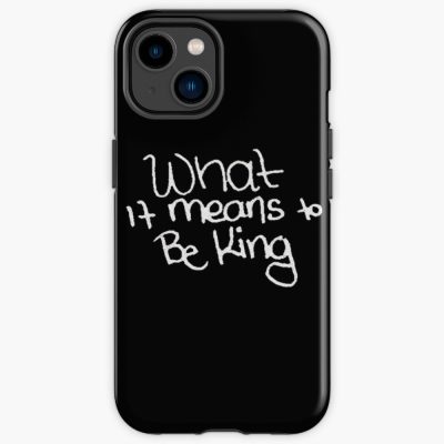 What It Means To Be King Typo Iphone Case Official King Von Merch