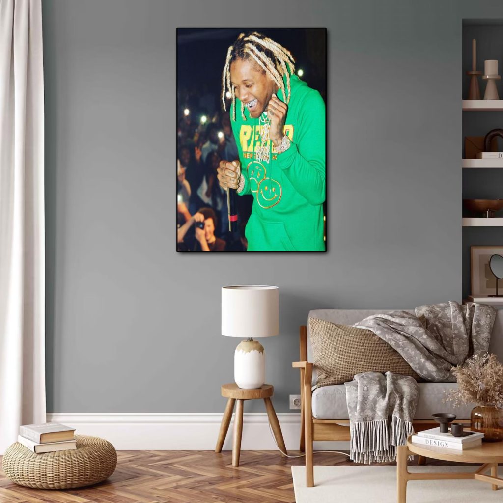 lil durk and king von Poster Canvas Art Poster and Wall Art Picture Print Modern Family 6 - King Von Store