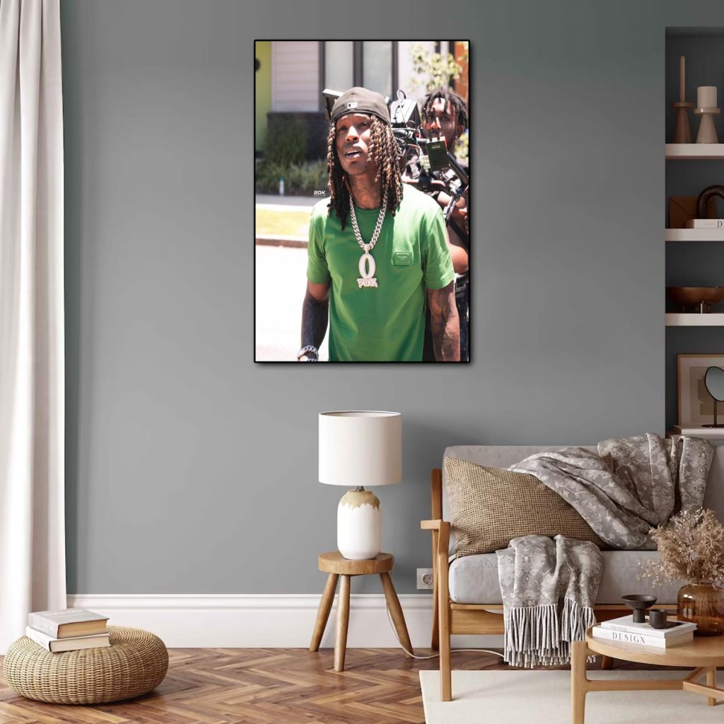 lil durk and king von Poster Canvas Art Poster and Wall Art Picture Print Modern Family 8 - King Von Store