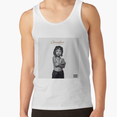 King Von Grandson Album Cover Tank Top Official King Von Merch