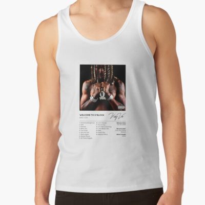 Welcom To O'Block Album Cover Poster Racerback Tank Top Tank Top Tank Top Official King Von Merch