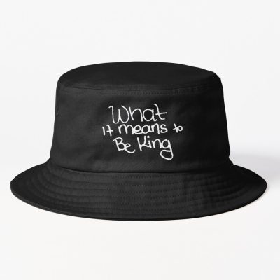 What It Means To Be King Typo Bucket Hat Official King Von Merch