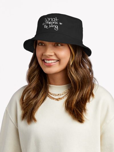 What It Means To Be King Typo Bucket Hat Official King Von Merch