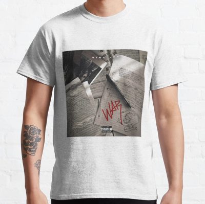 War With Us By King T-Shirt Official King Von Merch