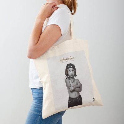 King Von Grandson Album Cover Tote Bag Official King Von Merch