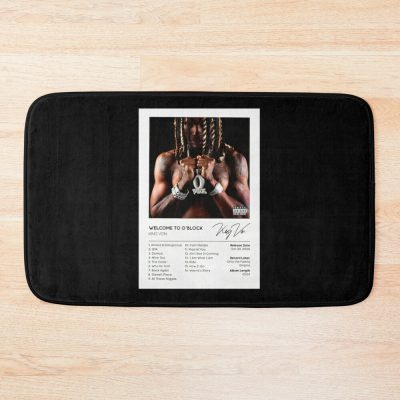 Welcom To O'Block Album Cover Poster Racerback Tank Top Bath Mat Official King Von Merch