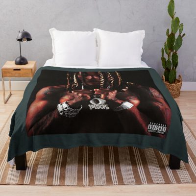 Throw Blanket Official King Von Merch