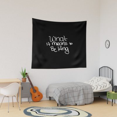 What It Means To Be King Typo Tapestry Official King Von Merch