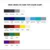 tank top color chart - King Von Store